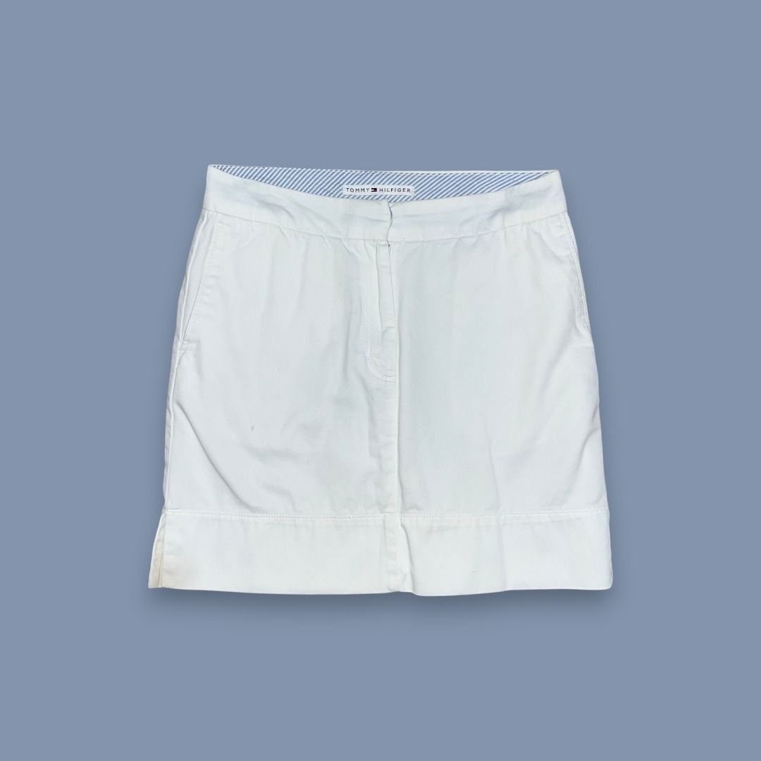 TOMMY HILFIGER MINI SKIRT (Category: Skirts) located in Quezon. Submitted by ejay.thrift.clothes (Listing ID 1462651259, Image 1). Description: SIZE: 4 ON TAG 28 X 16.5 AUTHENTIC NO ISSUE COLOR RATE: 10/10 AS NEW CONDITION # 525.