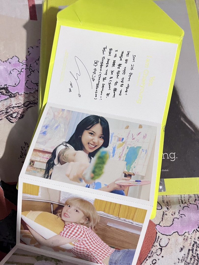 Twice Chaeyoung 1st Photobooth (Category: Community) located in Bulacan. Submitted by zzzelshop (Listing ID 1462576614, Image 3). Description: • Negotiable price •hard bound • freebies included •opened twice.