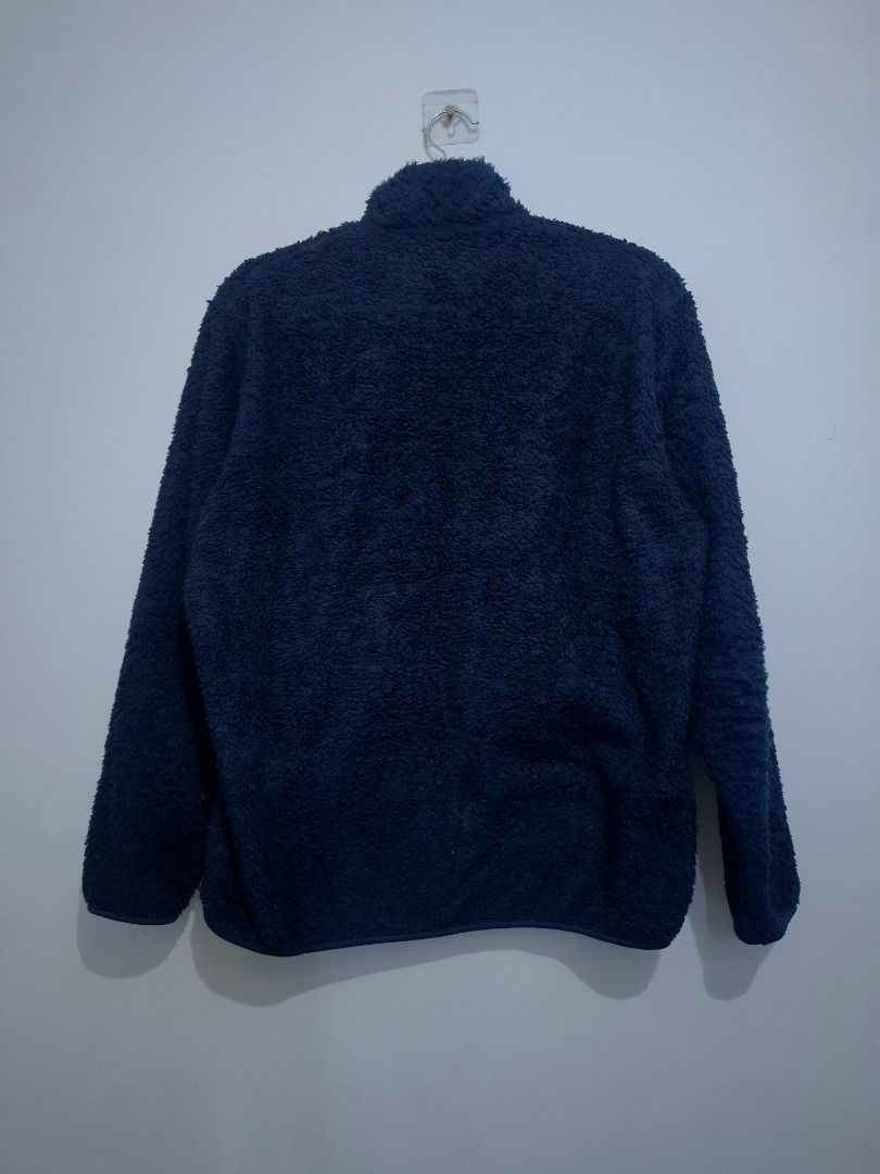 Uniqlo - Fluffy yarn fleece Full-zip jacket (Category: Coats, Jackets and Outerwear) located in Cabuyao City. Submitted by tav.s (Listing ID 1462589901, Image 2). Description: Uniqlo - Fluffy yarn fleece Full-zip jacket Color - Blue Size - Medium on tag Shoulder width : 19 inches Sleeve length : 23.5 inches Chest width : 21.5 inches Body Length : 26 inches -Good used condition : nice colors, no stains. MOP: GCash (Payment first) Location: Cabuyao