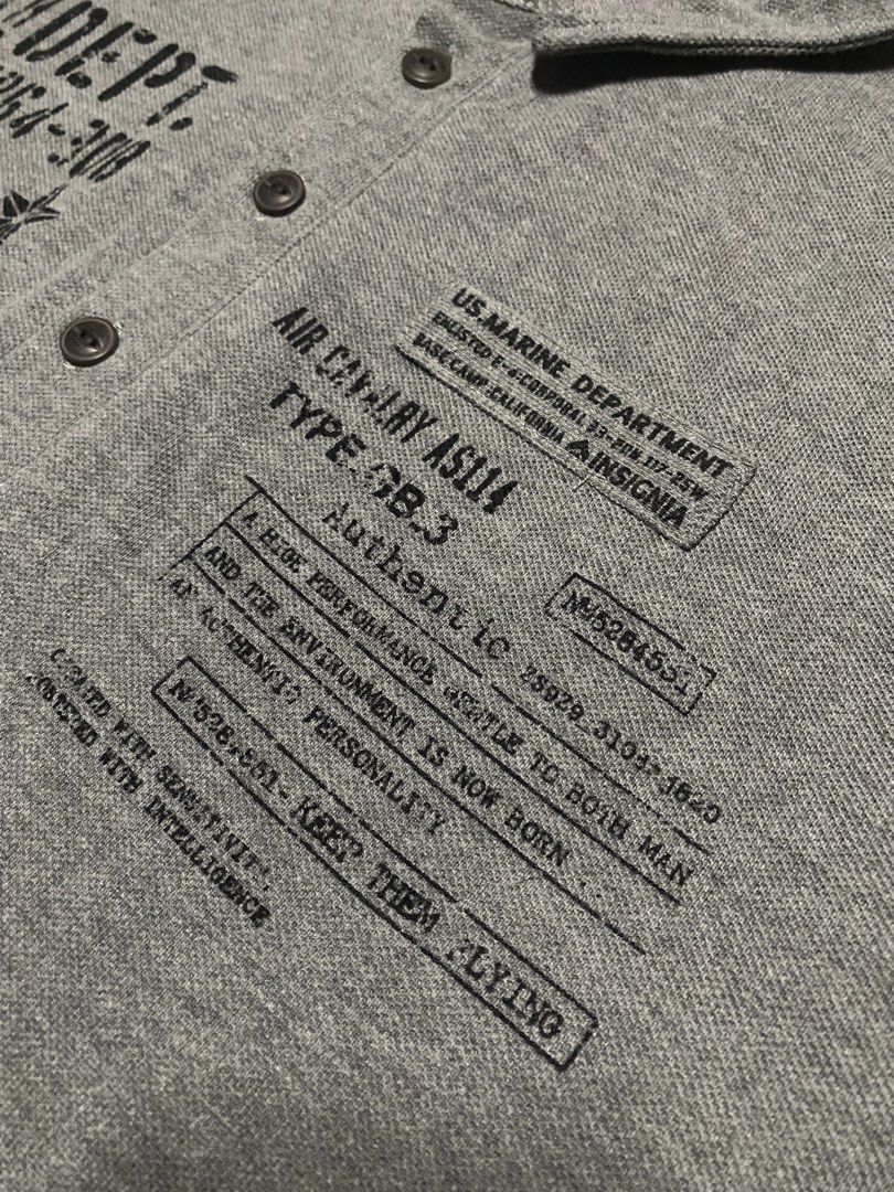 US Marine Dept. Polo shirt (Category: Tshirts & Polo Shirts ) located in Goa. Submitted by _rawgallery (Listing ID 1462601130, Image 3). Description: size on tag : l width : 19 length : 28.
