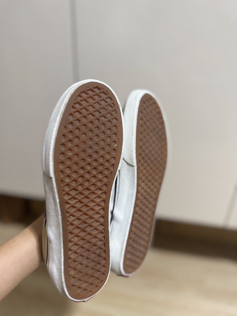Vans Checkerboard Slip-On Shoes (Category: Sneakers) located in Rizal. Submitted by faven419 (Listing ID 1462575400, Image 2). Description: - Classic Vans checkerboard slip-on shoes - Black and tan checkered pattern - White sole - Easy slip-on design - Iconic Vans logo on heel tab - Ideal for casual outings and streetwear.
