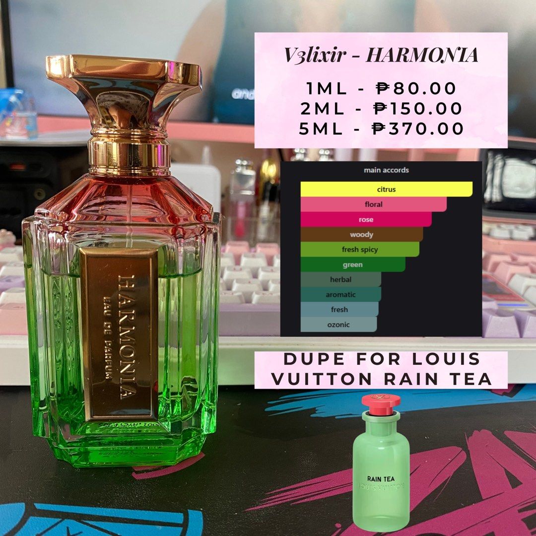 Velixir Harmonia Decant (Category: Fragrance & Deodorants) located in Angeles City. Submitted by szyszy0811 (Listing ID 1462449171, Image 1). Description: See photo for pricing.