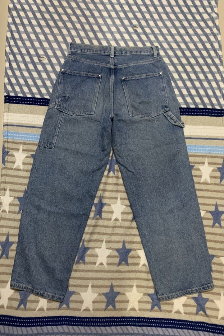 VIISHOW LIFESTYLE CARPENTER PANTS (Category: Jeans) located in Calumpit. Submitted by sidethrift25 (Listing ID 1462501918, Image 2). Description: WIDTH-31 /LENGTH-38 S ON TAG INSEAM- 11 /LEG OPENING - 8.5 VERY GOOD CONDITION , NEEDS WASH ONLY , COLORATE 8.9/10.