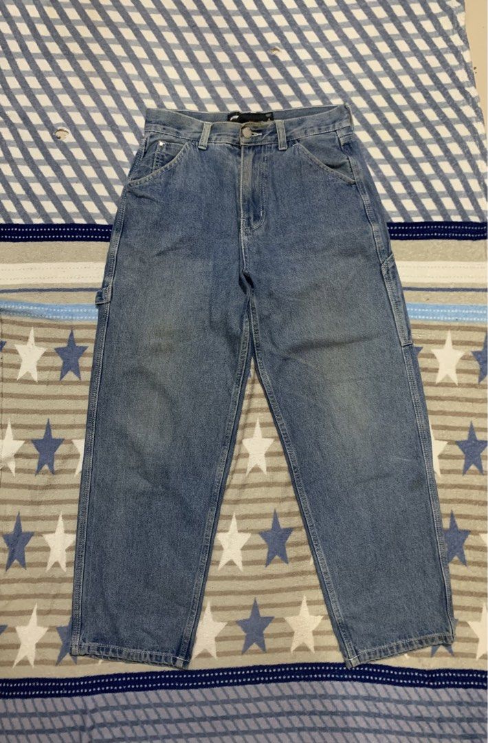 VIISHOW LIFESTYLE CARPENTER PANTS (Category: Jeans) located in Calumpit. Submitted by sidethrift25 (Listing ID 1462501918, Image 1). Description: WIDTH-31 /LENGTH-38 S ON TAG INSEAM- 11 /LEG OPENING - 8.5 VERY GOOD CONDITION , NEEDS WASH ONLY , COLORATE 8.9/10.