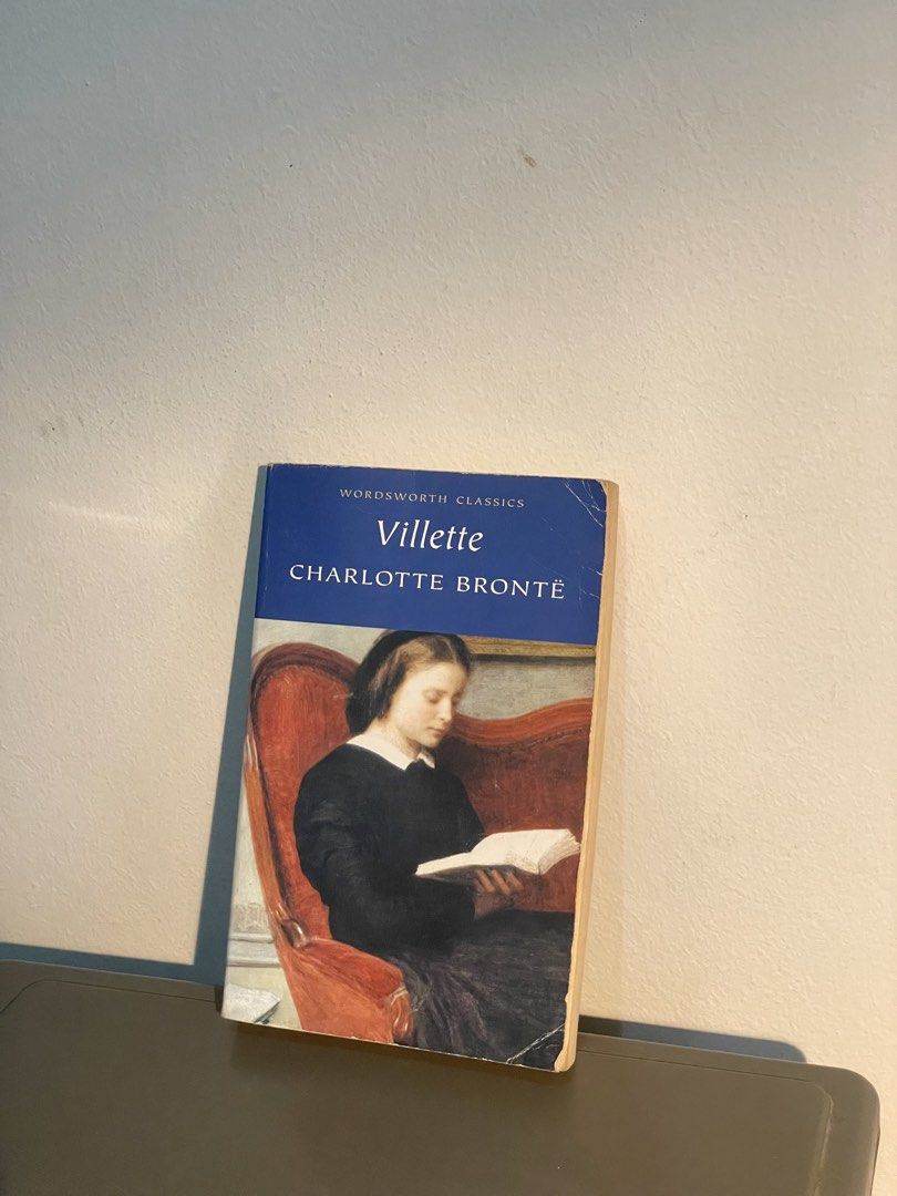Villette by Charlotte Brontë (Wordsworth Classics Paperback) (Category: Storybooks) located in Manila. Submitted by declutteredbyalex (Listing ID 1462456817, Image 2). Description: - Pre-loved / Well-read vintage condition - Minor creasing, shelf wear, and light scuffing along the spine - Tanned/yellowed pages giving it a lovely classic vintage feel, but fully intact with readable text throughout RFS: Decluttering.