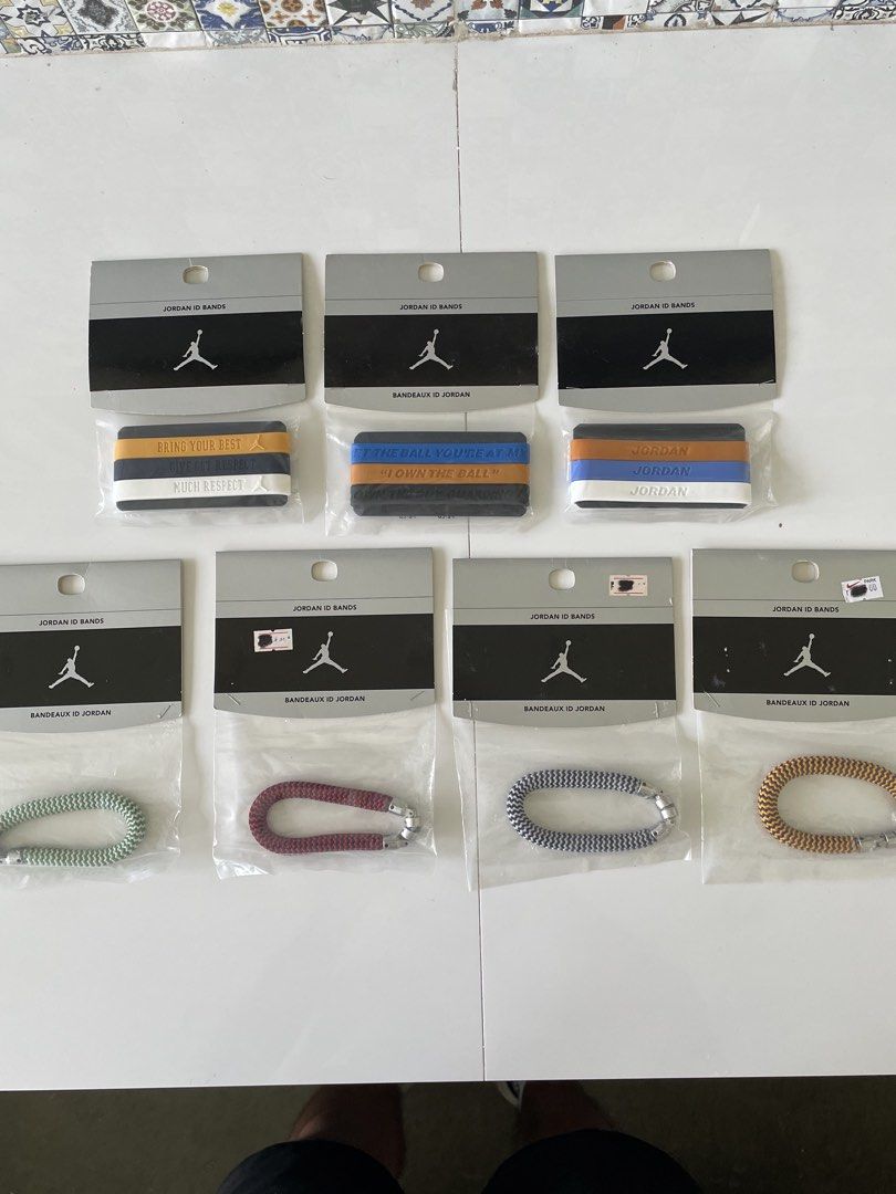 Vintage 2000s Jordan Baller Bands (Category: Activewear) located in San Jose. Submitted by deucebag62 (Listing ID 1462502688, Image 1). Description: - Vintage/Authentic - Adult Unisex sizing -Selling as a lot or individual -Open for negotiation -Upload photos on ChatGPT or Gemini for authenticity.