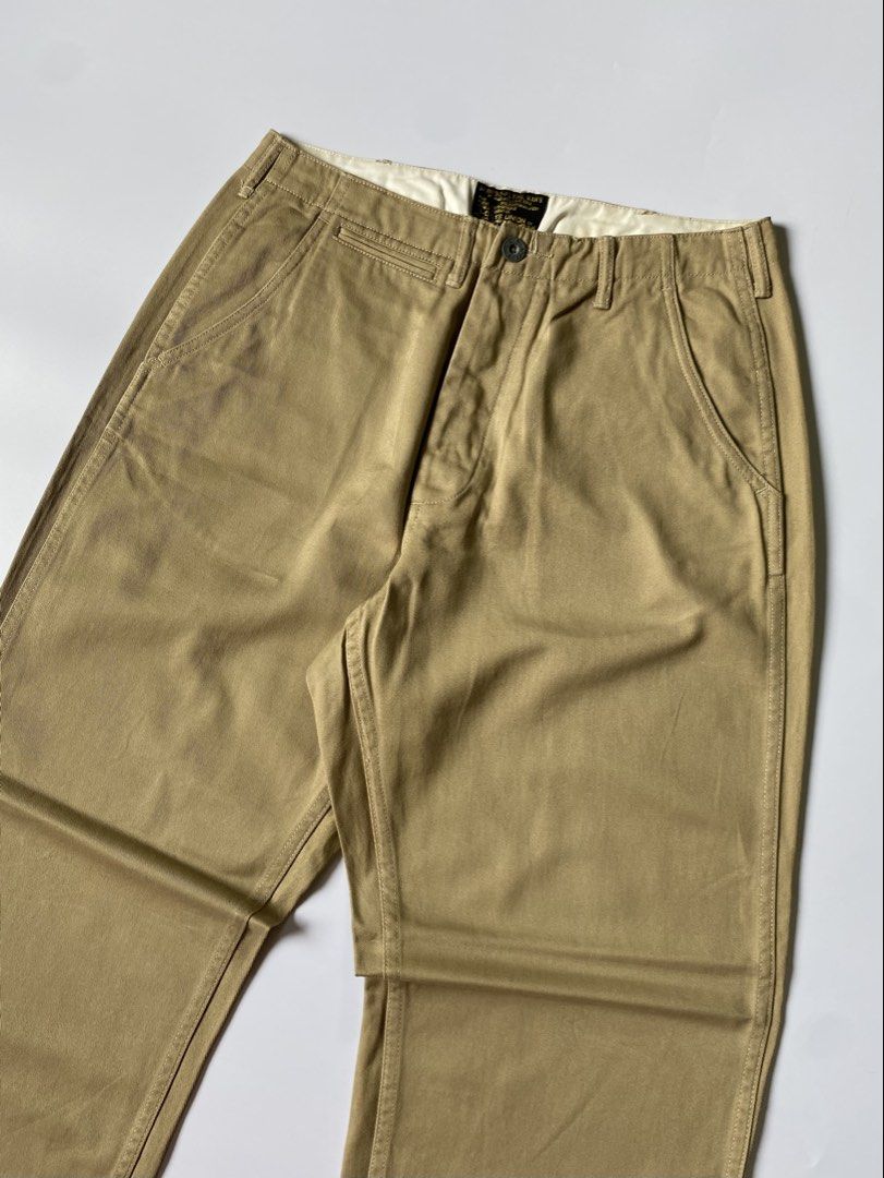 Vintage 3 Days Union Military Trouser “Button Fly” (Category: Chinos) located in Baguio. Submitted by the_gunstore (Listing ID 1462587504, Image 2). Description: Size tagged: Issue: Stains Waistline:15(30) Full Length:41 Thigh:13.5 Leg Opening:9 Inseam:30 Knee:10.5 Front Rise:12.