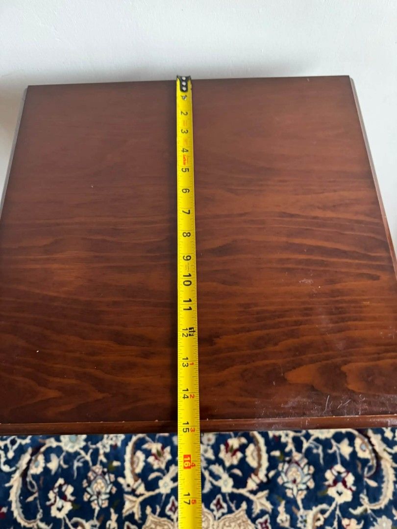 Vintage Wooden Telephone Rack Side Table (Category: Tables & Sets) located in Quezon City. Submitted by dannikkishoppe2 (Listing ID 1462572581, Image 3). Description: Vintage Wooden Telephone Rack Side Table ‼️₱5500‼️ Open top shelf display Four drawers for storage of small items Please manage your expectations as there might be minimal flaws. Color may vary due to lighting, it may appear darker or lighter in person. Check photos first before buy