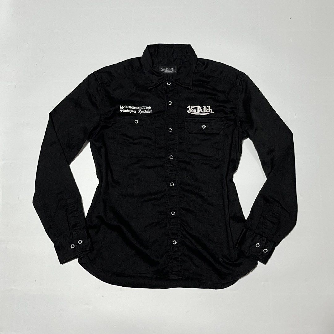 Von Dutch Work Shirt (Category: Tshirts & Polo Shirts ) located in Bacoor. Submitted by ItsShoeGood (Listing ID 1462551447, Image 2). Description: Size Large on tag Excellent Condition No issue.
