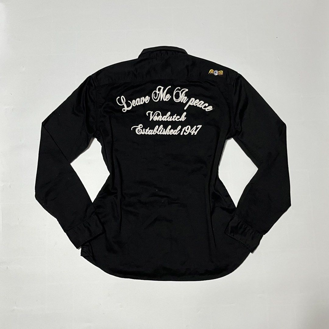 Von Dutch Work Shirt (Category: Tshirts & Polo Shirts ) located in Bacoor. Submitted by ItsShoeGood (Listing ID 1462551447, Image 3). Description: Size Large on tag Excellent Condition No issue.