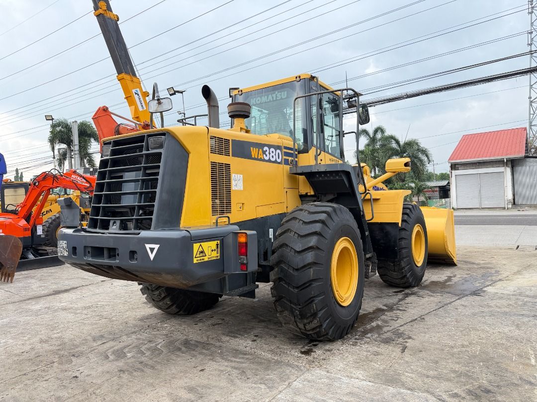 WA380-6 (Category: Heavy Vehicles) located in Lubao. Submitted by diamondauto (Listing ID 1462617554, Image 3). Description: MAKE : KOMATSU TYPE : Wheel LOADER MODEL : WA380-6 BUCKET : 3.5 Cubic SERIAL : 65283 HOURS : 2,976 MADE : JAPAN CODE : 815 . –IN GOOD RUNNING CONDITION – –100% JAPAN SURPLUS UNIT– . For more information feel free to contact : 0917-886-8449 Globe 0916-427-2299 Globe 0920-965-0270 Smart . https://www.diamondauto.ph/product/wa