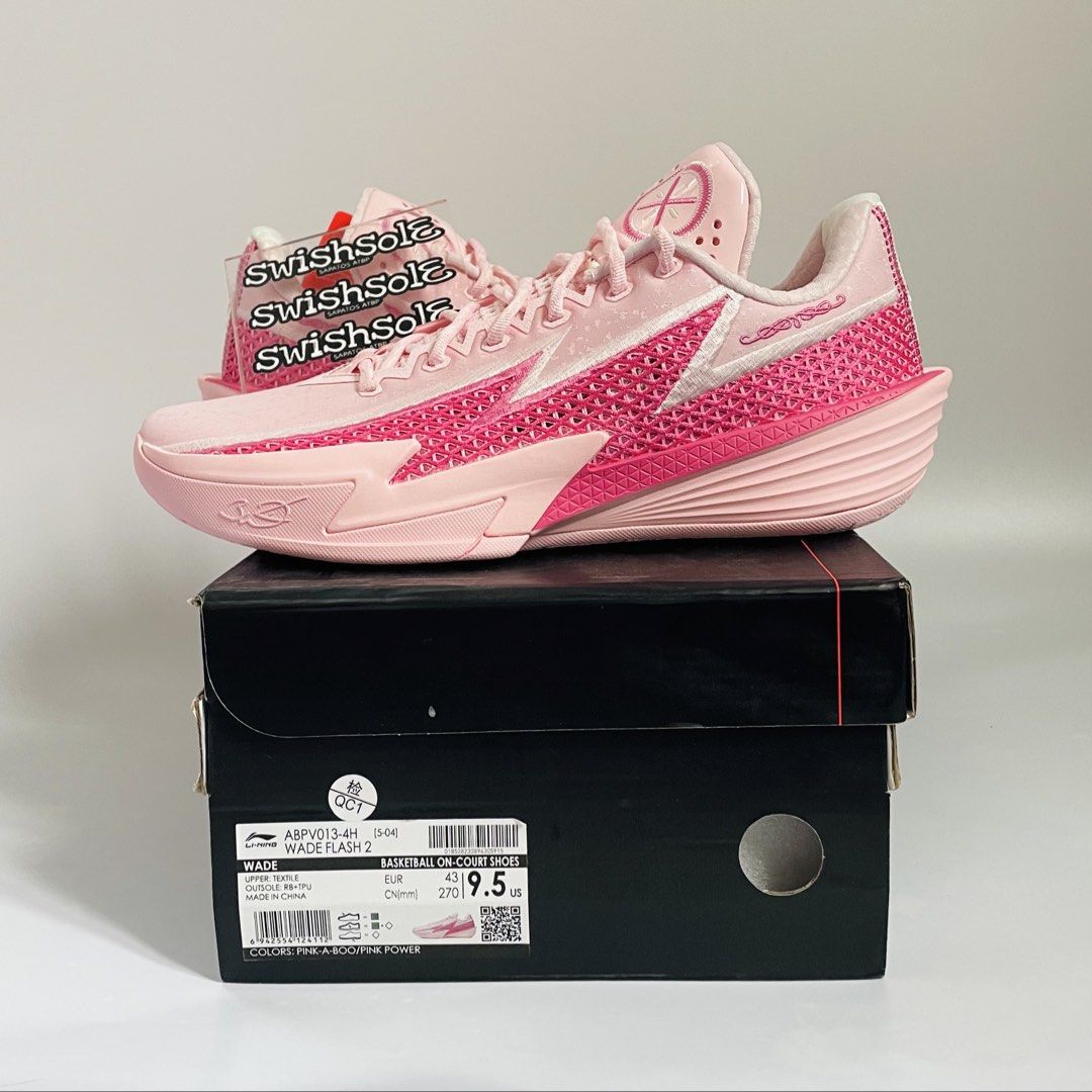 WADE FLASH 2 Blossom (Category: Sneakers) located in Pasig City. Submitted by swishsole (Listing ID 1462558517, Image 1). Description: WADE FLASH 2 "BLOSSOM " 📦 Brand New with box & tag 🛒 SALE: ₱3999 ✅ 🏷️ SRP: ₱7,200 ❌ 📏 Mens: US 8.5 9 9.5 10- on hand Other sizes are available for pre order 📈Price may change without prior notice MODE OF PAYMENT: 📲 GCASH verified account 🏦 Bank Transfer ( BDO ) Required downpayment to avoid cancellation ALL