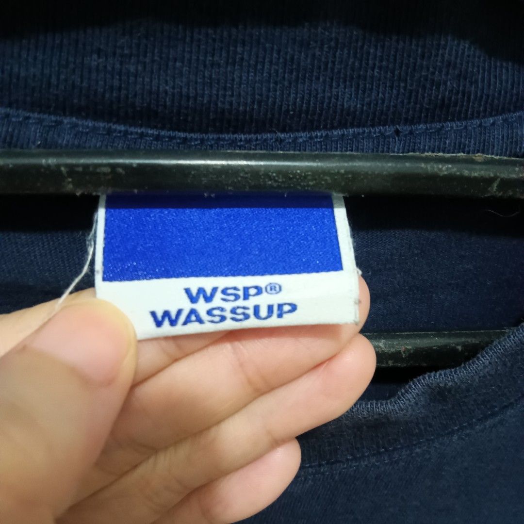 WASSUP Graphic Shirt (Category: Tshirts & Polo Shirts ) located in Caloocan City. Submitted by jaychingsss (Listing ID 1462569490, Image 2). Description: Wassup Dog Graphic Shirt - 50 20x26 Color Rate: 9/10 Declare Off NEED WASH.