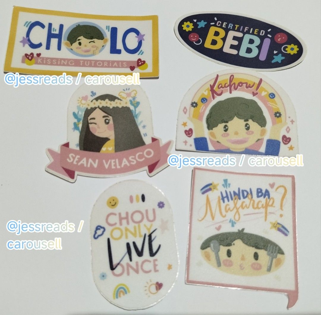 Wattpad Merch / Ynativity Stories (Category: Art & Prints) located in Dasmarinas. Submitted by jessreads (Listing ID 1462572253, Image 3). Description: - Collection of art and stickers merch from Ynativity Stories - Featuring characters from Fleeting Moments, The Art of Kissing Back, and Hamartia Series - ryokie, seanniecholo, addiesel, mirae lim - Minimum of Php 50 each - Selling only for a minimum of 5 items per purchase (anecdote ahead!!) this