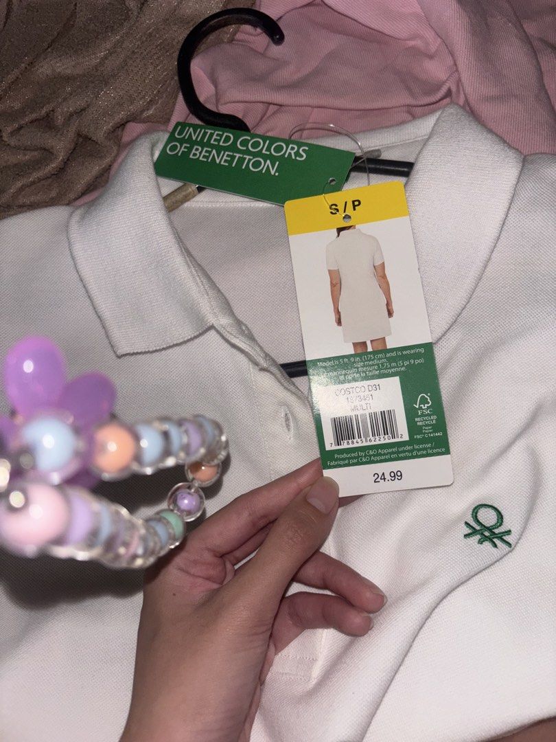 white polo dress (Category: Dresses) located in Penaranda. Submitted by fierce_anythingpurple (Listing ID 1462481856, Image 3). Description: original from canada, never been used, with tag. original price is 24 dollars .