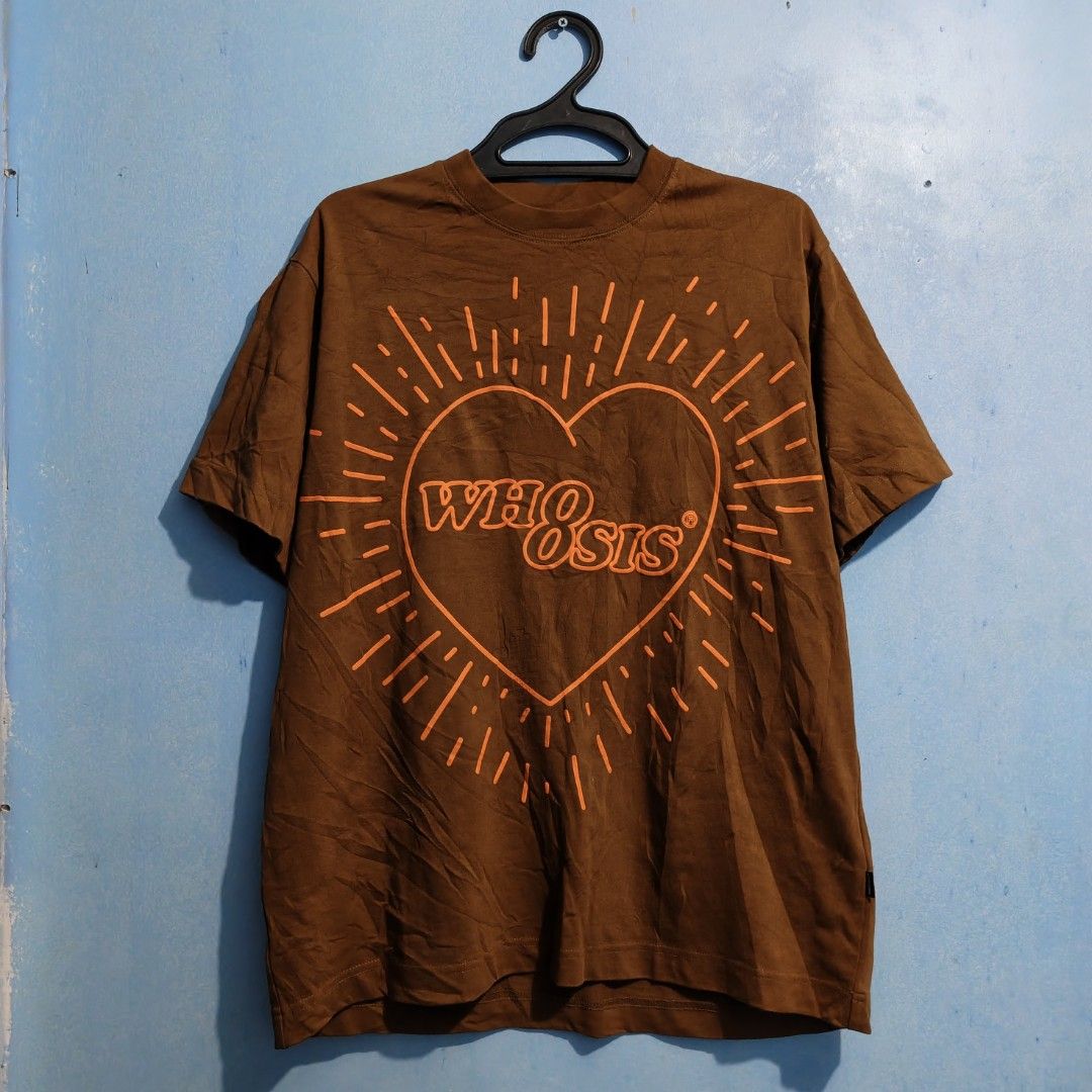 WHOOSIS TEE (Category: Activewear) located in Quezon City. Submitted by ashhhhyyy (Listing ID 1462474948, Image 1). Description: WHOOSIS LARGE FITTINGS 22W x 27.5L BRAND-NEW CONDITION 450.