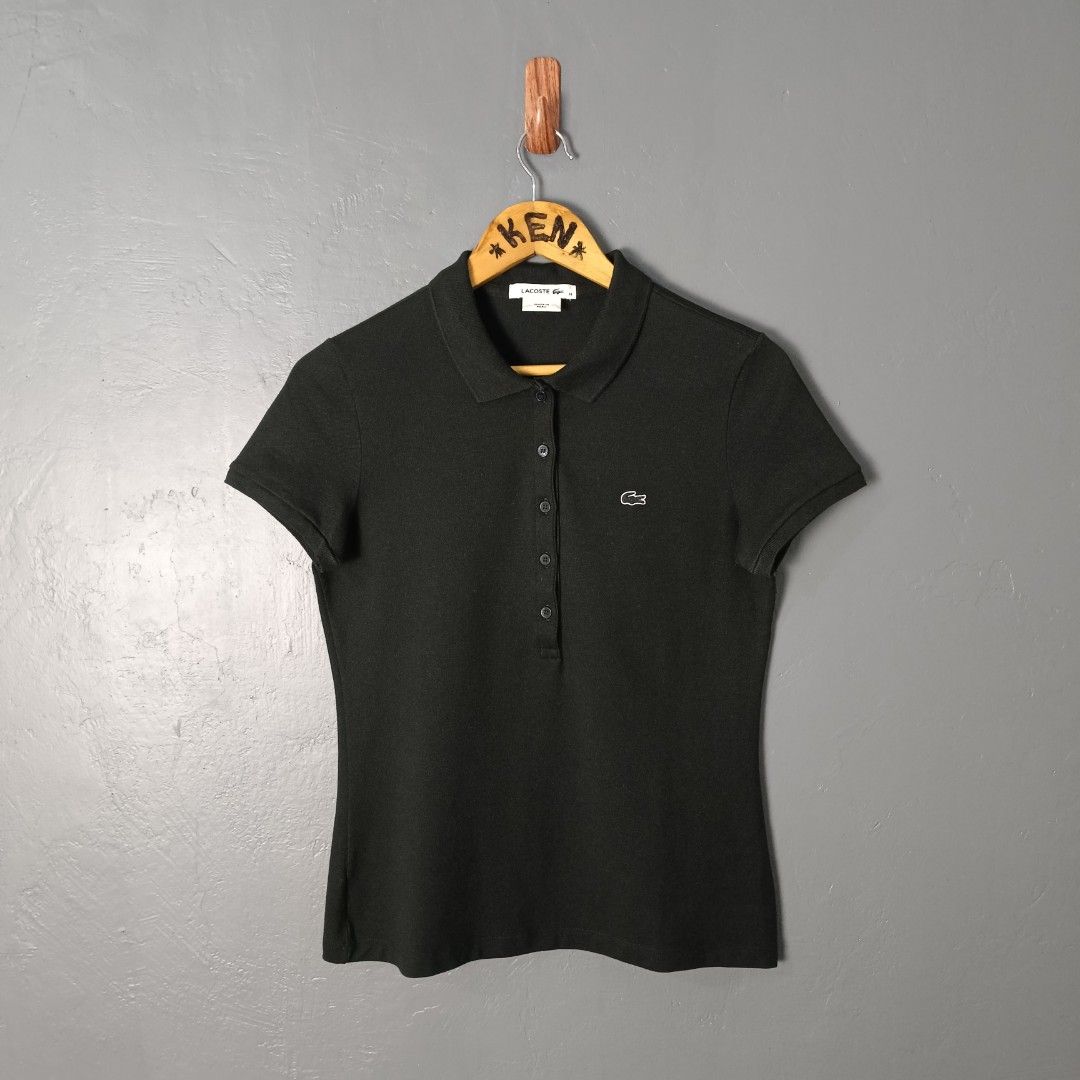 Women's - Lacoste (Category: Shirts) located in Bacolod City. Submitted by drop.ph (Listing ID 1462547288, Image 2). Description: Lacoste - Polo Shirt Authentic *Size XS fits S - 17x23 *Excellent *No Flaws *Price: 1,200php *Add SF if outside Bacolod City.