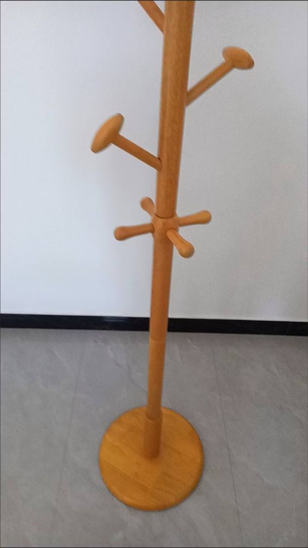 Wooden Tree Branch Coat Rack Stand (Category: Other Home Furniture) located in Makati City. Submitted by swiftwind_fd3653 (Listing ID 1461386447, Image 2). Description: - Modern and simple wooden coat rack - Features multiple branches for hanging coats, hats, or scarves - Natural wood finish complements any decor - Easy to assemble - Ideal for entryway or bedroom organization.