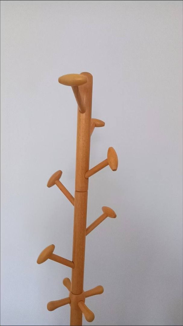 Wooden Tree Branch Coat Rack Stand (Category: Other Home Furniture) located in Makati City. Submitted by swiftwind_fd3653 (Listing ID 1461386447, Image 3). Description: - Modern and simple wooden coat rack - Features multiple branches for hanging coats, hats, or scarves - Natural wood finish complements any decor - Easy to assemble - Ideal for entryway or bedroom organization.