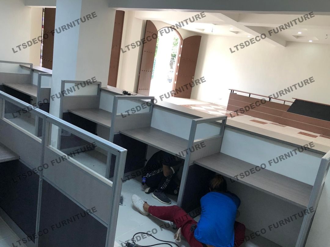 WORKSTATION TABLE CUSTOMIZED OFFICE PARTITIONS (Category: Office Furniture & Fixtures) located in Caloocan City. Submitted by cheska.ltsdeco (Listing ID 1462446742, Image 3). Description: 👉Are you looking for WORKSTATION, MODULAR CUBICLES OFFICE PARTITION, and OFFICE FURNITURE SUPPLIER? LTSDECO Furniture, is direct supplier, manufacturer, and trusted provider of high quality, affordable and durable modular office divider partition, home and offi