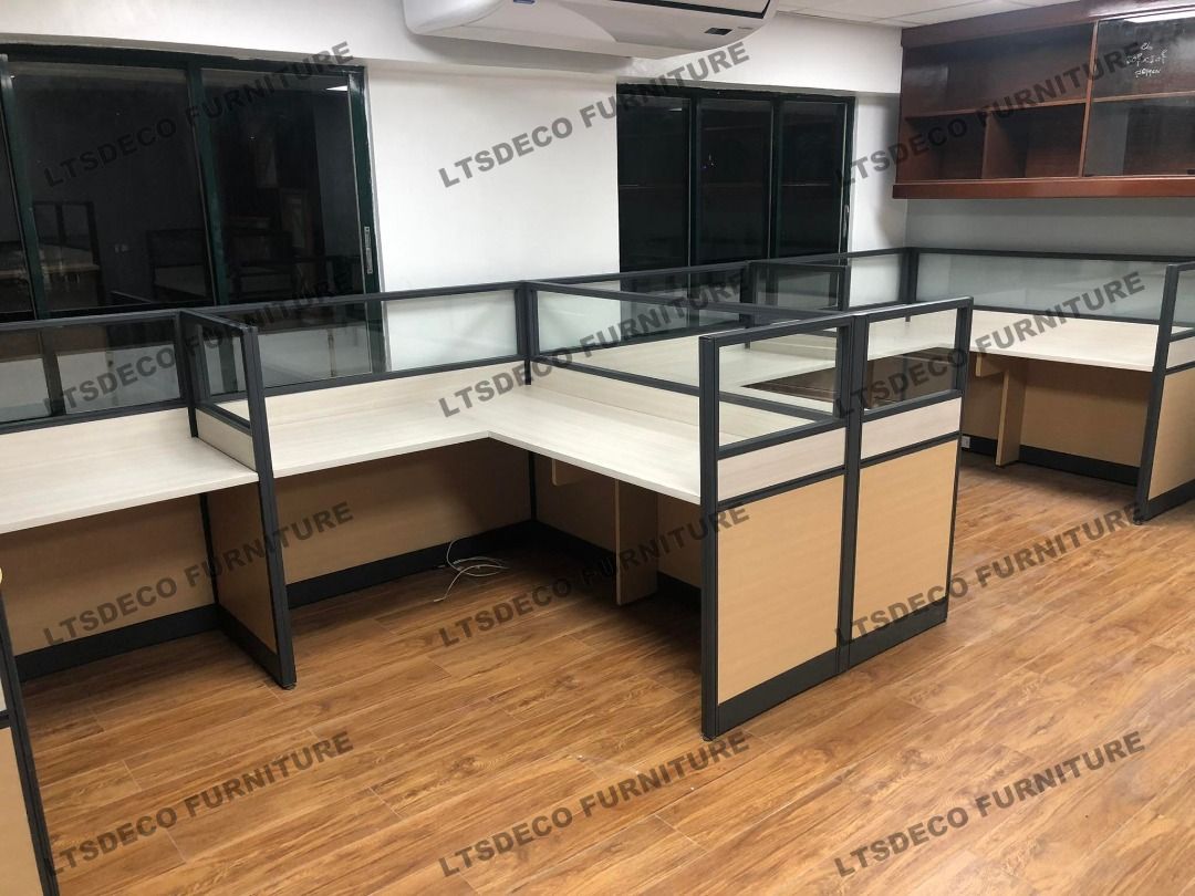 workstation table modular office partitions (Category: Office Furniture & Fixtures) located in Caloocan City. Submitted by cheska.ltsdeco (Listing ID 1462442889, Image 3). Description: 👉Are you looking for WORKSTATION, MODULAR CUBICLES OFFICE PARTITION, and OFFICE FURNITURE SUPPLIER? LTSDECO Furniture, is direct supplier, manufacturer, and trusted provider of high quality, affordable and durable modular office divider partition, home and office 