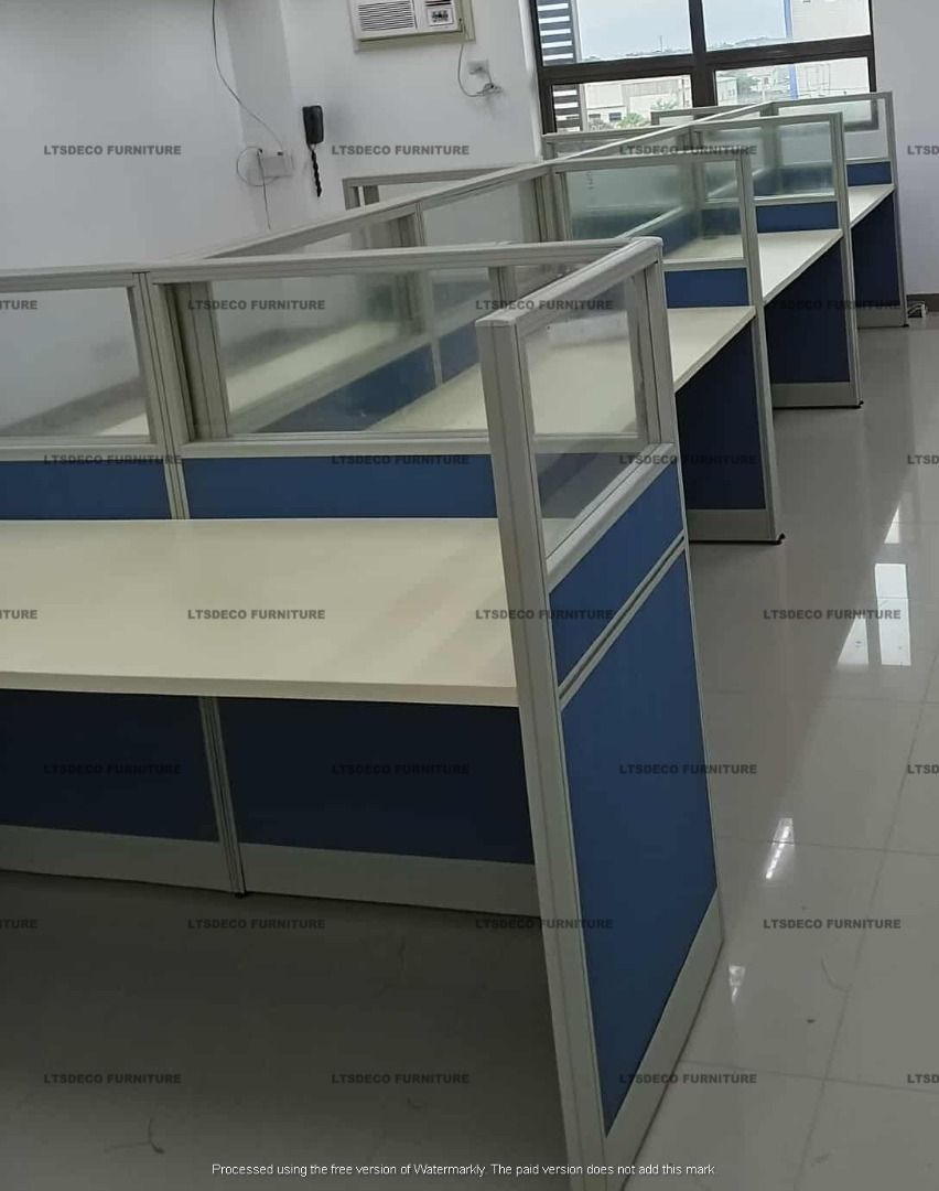 WORKSTATION TABLE MODULAR OFFICE PARTITION FURNITURE CUSTOMIZED (Category: Office Furniture & Fixtures) located in Quezon City. Submitted by janis666 (Listing ID 1462545046, Image 3). Description: 👉Are you looking for WORKSTATION, MODULAR CUBICLES OFFICE PARTITION, and OFFICE FURNITURE SUPPLIER? LTSDECO Furniture, is direct supplier, manufacturer, and trusted provider of high quality, affordable and durable modular office divider partition, home