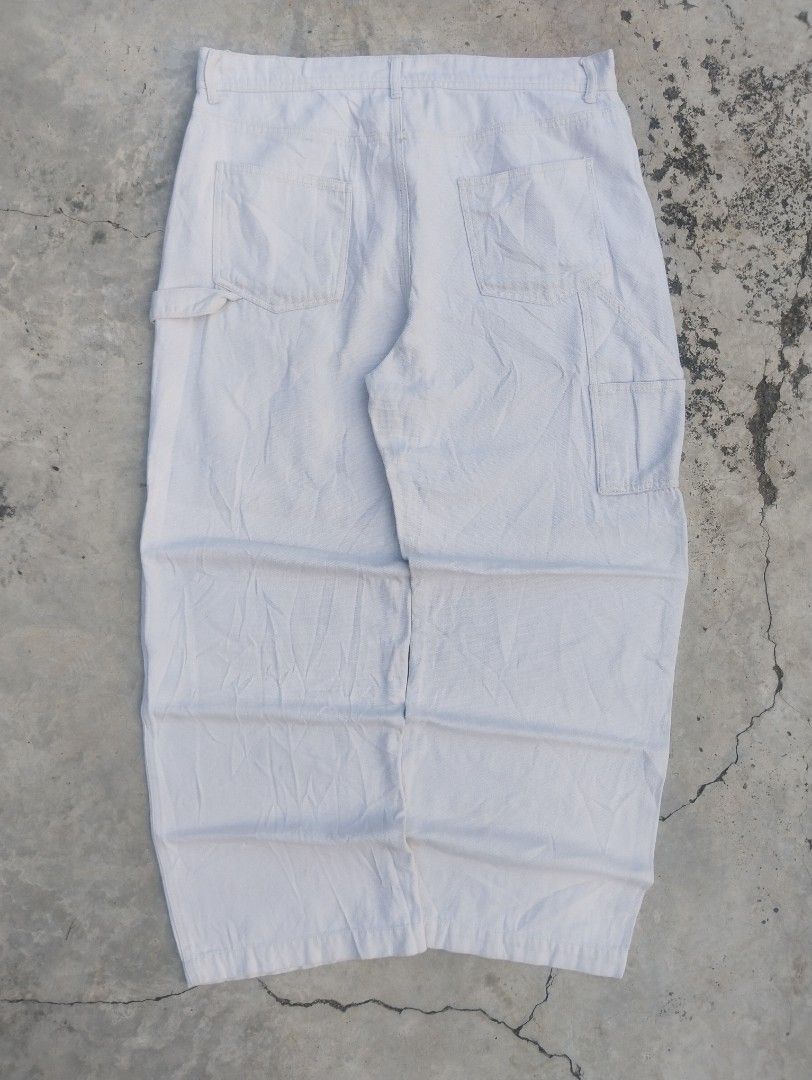 Workwear double knee pants (Category: Jeans) located in Mandaue City. Submitted by thrifted.coo (Listing ID 1462594232, Image 3). Description: W-34 L-41.5 Thigh-14.5 Hem-11.