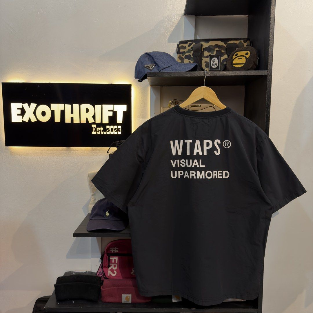 WTaps Nylon Black Shirt w/Backhit (Category: Tshirts & Polo Shirts ) located in Manila. Submitted by jerichomal82553 (Listing ID 1462530614, Image 1). Description: WTaps Nylon Black Shirt w/Backhit 24 by 29 Good Condition Complete Tags CLAIM 1300.
