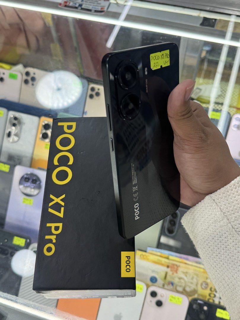 XIAOMI POCO X7 Pro 256GB WITH BOX AND FREEBIES (Category: Xiaomi) located in Manila. Submitted by ram-gadget-shop (Listing ID 1462616239, Image 2). Description: 📍GREENHILLS SHOPPING CENTER RUSH RUSH RUSH SELLING! For sale and swapping iPhones and Androids✨ •SMOOTH •SLIGHTLY USED by •RESET TO SAWA •NO ISSUE •FREE TO CHECK •WITH WARRANTY FREEBIES⛄️ ✅Case ✅Tempered ✅Charger ✅Box We also offer for delivery! ✅Door pickup ✅Door drop-off ✅Public meet u