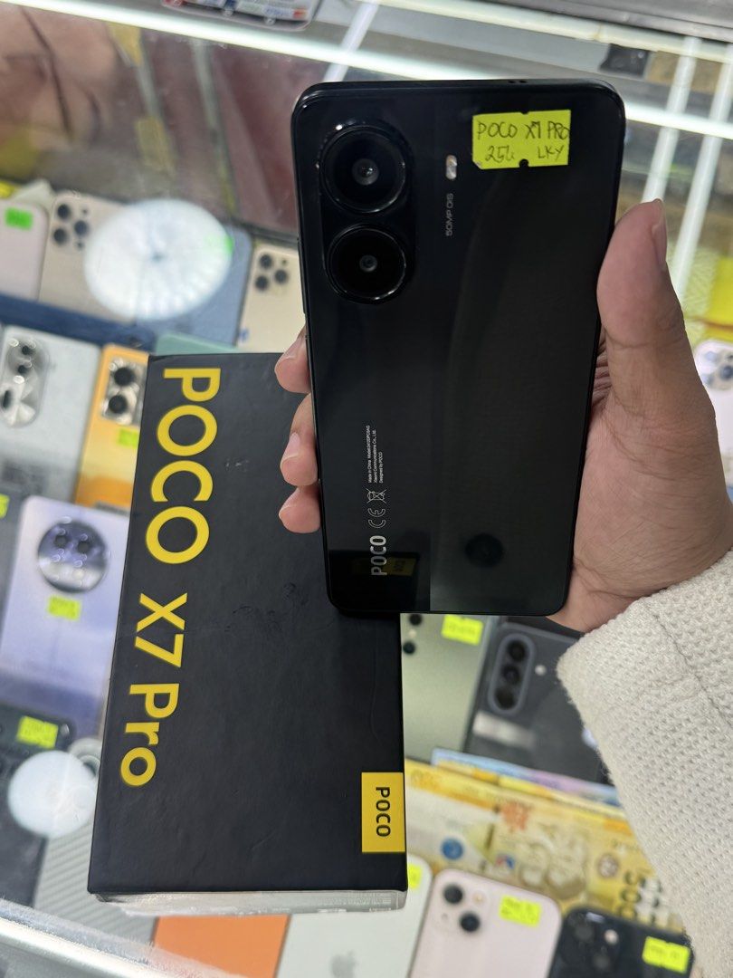 XIAOMI POCO X7 Pro 256GB WITH BOX AND FREEBIES (Category: Xiaomi) located in Manila. Submitted by ram-gadget-shop (Listing ID 1462616239, Image 1). Description: 📍GREENHILLS SHOPPING CENTER RUSH RUSH RUSH SELLING! For sale and swapping iPhones and Androids✨ •SMOOTH •SLIGHTLY USED by •RESET TO SAWA •NO ISSUE •FREE TO CHECK •WITH WARRANTY FREEBIES⛄️ ✅Case ✅Tempered ✅Charger ✅Box We also offer for delivery! ✅Door pickup ✅Door drop-off ✅Public meet u