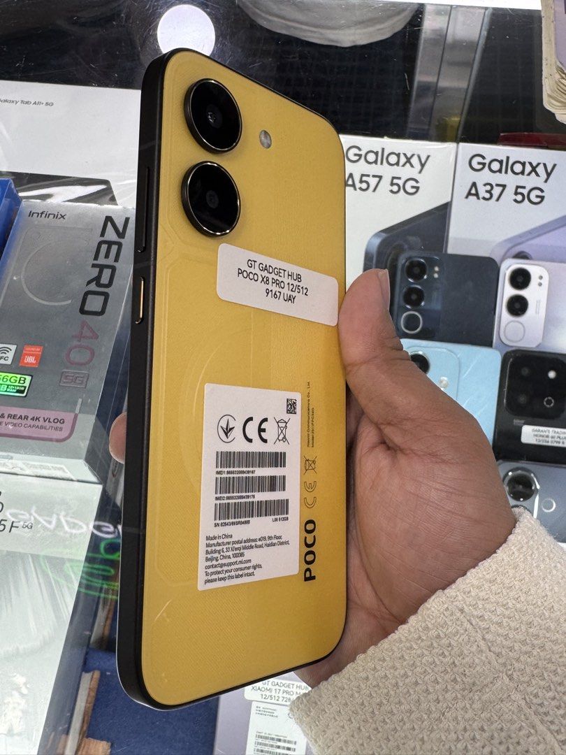 XIAOMI POCO X8 Pro with box and freebies (Category: Xiaomi) located in Manila. Submitted by ram-gadget-shop (Listing ID 1462616624, Image 2). Description: 📍GREENHILLS SHOPPING CENTER RUSH RUSH RUSH SELLING! For sale and swapping iPhones and Androids✨ •SMOOTH •SLIGHTLY USED by •RESET TO SAWA •NO ISSUE •FREE TO CHECK •WITH WARRANTY FREEBIES⛄️ ✅Case ✅Tempered ✅Charger ✅Box We also offer for delivery! ✅Door pickup ✅Door drop-off ✅Public meet up 🧾MO