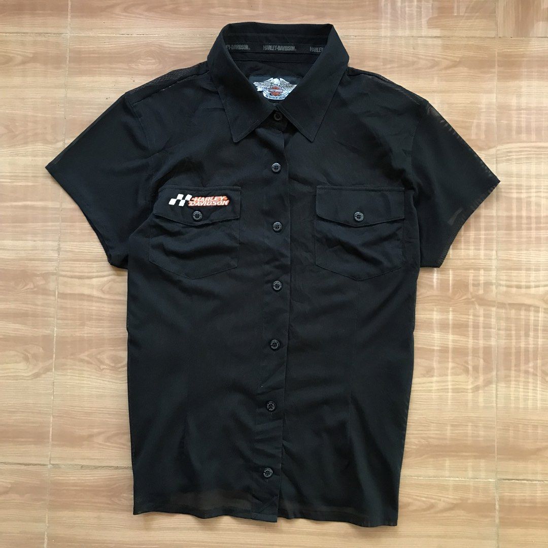Y2k Harley Davidson Mesh Tops (Category: Others Tops) located in Cebu City. Submitted by whytruekoy (Listing ID 1462473670, Image 1). Description: Y2k Harley Davidson Mesh Tops Authentic Med - Large Womens Excellent.