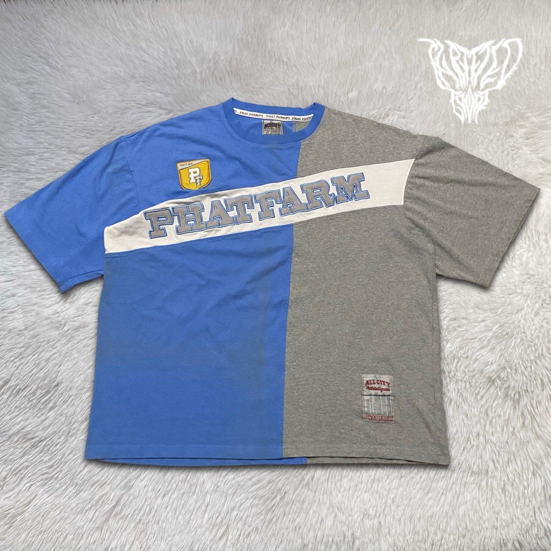 Y2K PHAT FARM TWO TONE EMBROIDED (Category: Tshirts & Polo Shirts ) located in Manila. Submitted by thrifted_g00ds2k25 (Listing ID 1462639625, Image 1). Description: Y2K PHAT FARM TWO TONE EMBROIDED SIZE 3XL 27x31 EXCELLENT CONDITION 9.5/10 COLOR RATE W/MINOR ISSUE DM FOR MORE DETAILS AND INFO 📥📥.