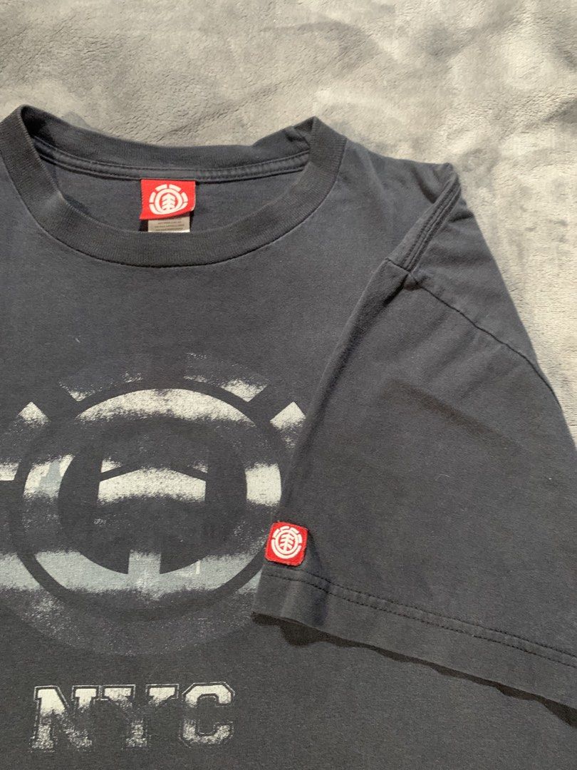 Y2K The Element NYC Skate Graphic tee (Category: Clothes Drying Rack) located in Caloocan City. Submitted by jdwappsi (Listing ID 1462599010, Image 2). Description: .
