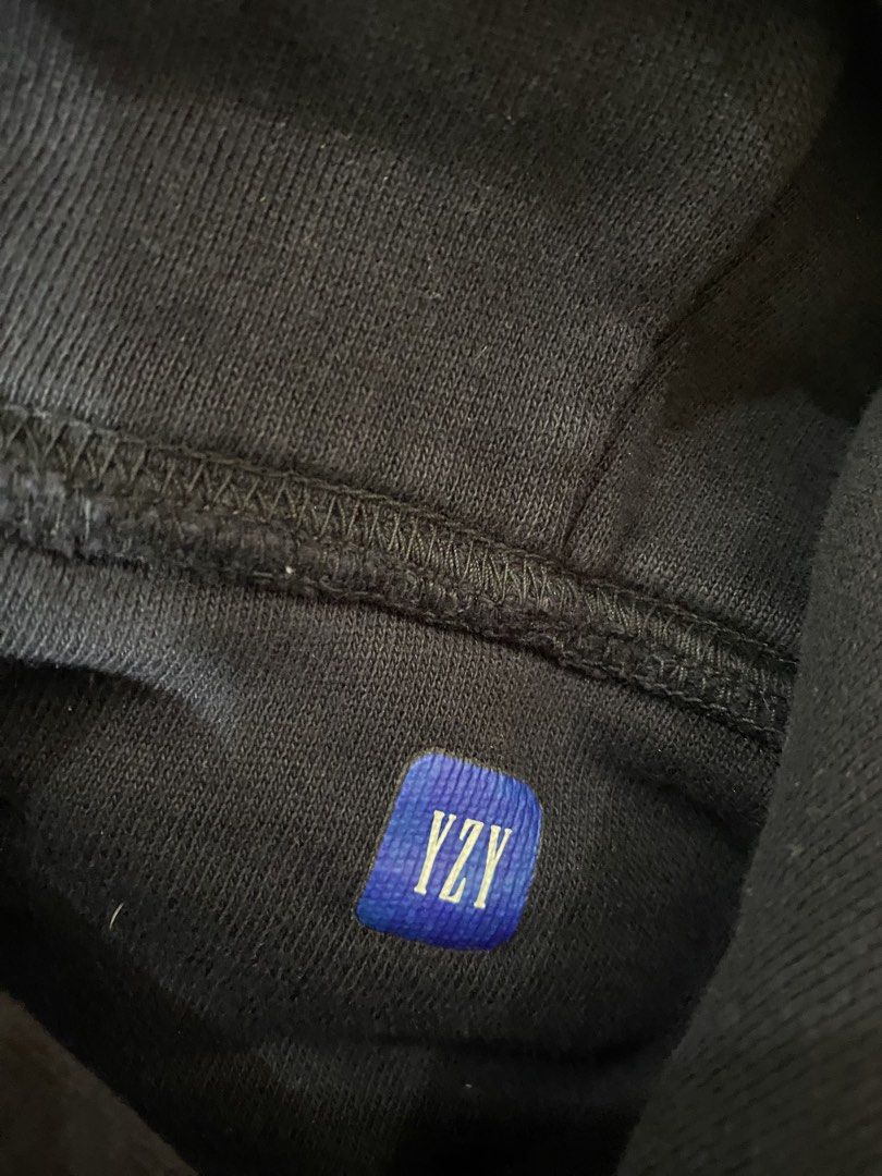 YEEZY GAP BLACK HOODIE (Category: Hoodies) located in Quezon City. Submitted by borifuka (Listing ID 1462471151, Image 3). Description: - Classic black hoodie - Relaxed fit with a front pocket - Ribbed cuffs and hem for a snug feel - Made from soft, comfortable fabric and super heavy weight cotton - SIZE LARGE - AUTHENTHIC negotiable!! MY HEIGHT IS 5’9 80kg for reference scroll for the when worn pic.