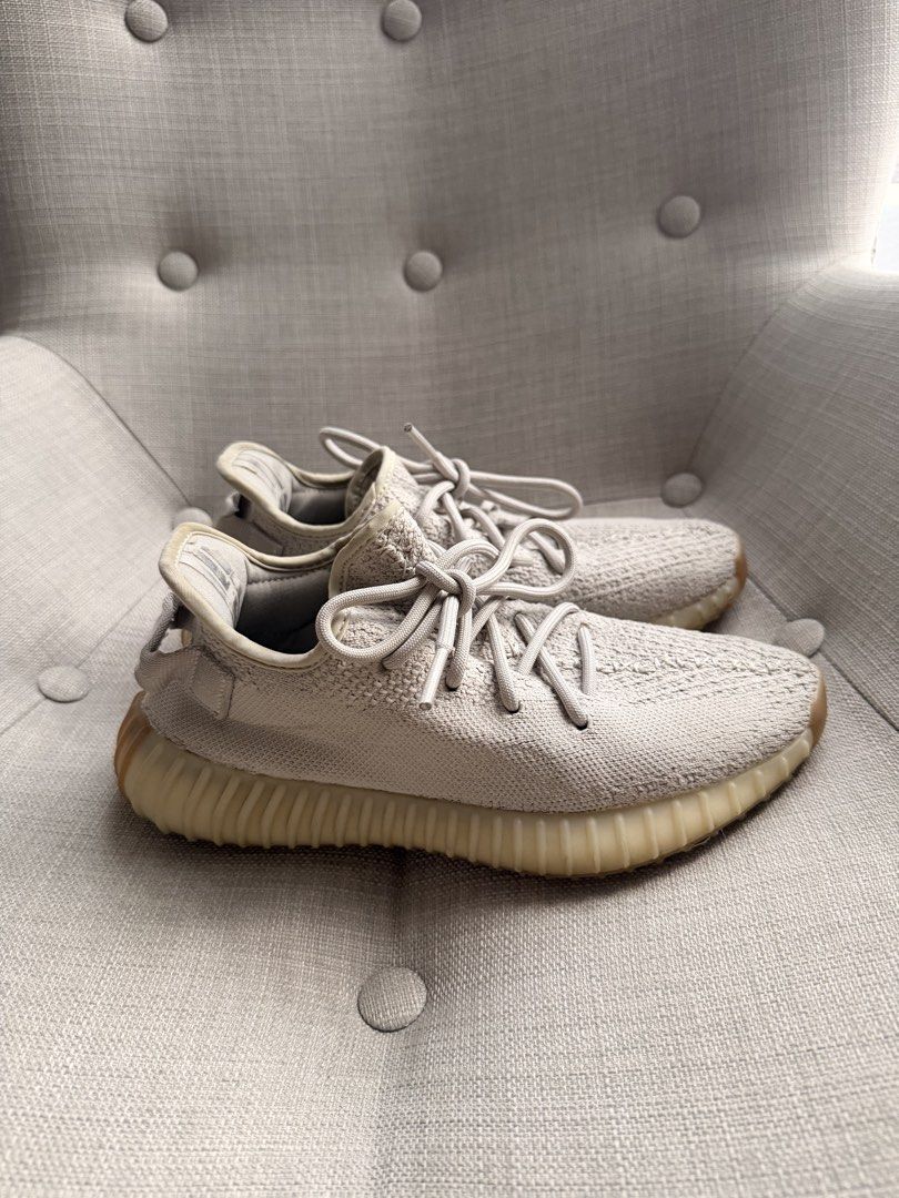 Yeezy Preowned sneakers (Category: Sneakers) located in Taguig. Submitted by drey_1yah (Listing ID 1462477074, Image 2). Description: Price 5K for each pair. All shoes are well taken care of.. no box but guaranteed original. Prices are slightly negotiable..