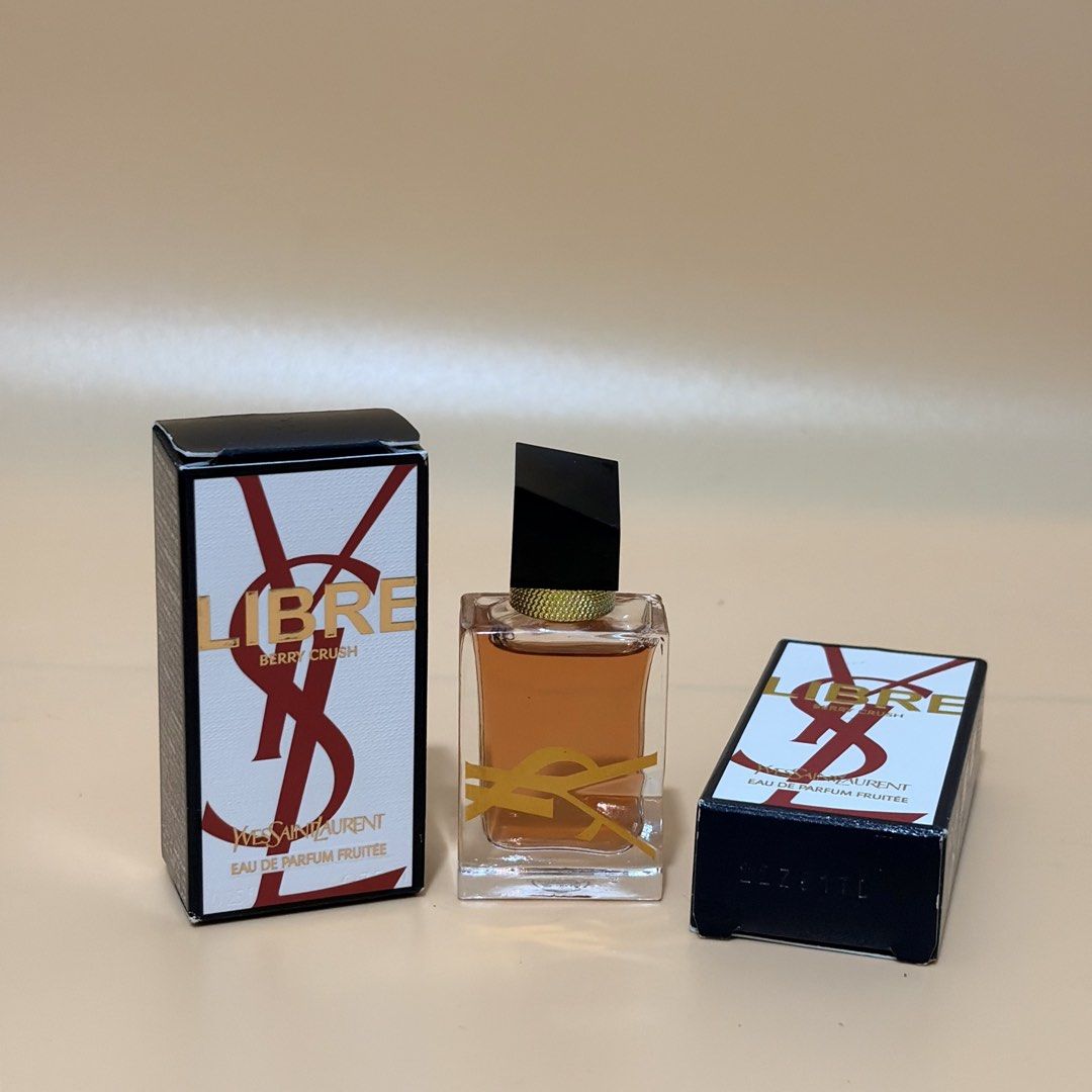 YSL Libre Berry Crush 7.5ml (Category: Fragrance & Deodorants) located in Valenzuela. Submitted by ariaxmommy (Listing ID 1462658721, Image 1). Description: • 7.5ml • dab type • with box • guaranteed authentic.