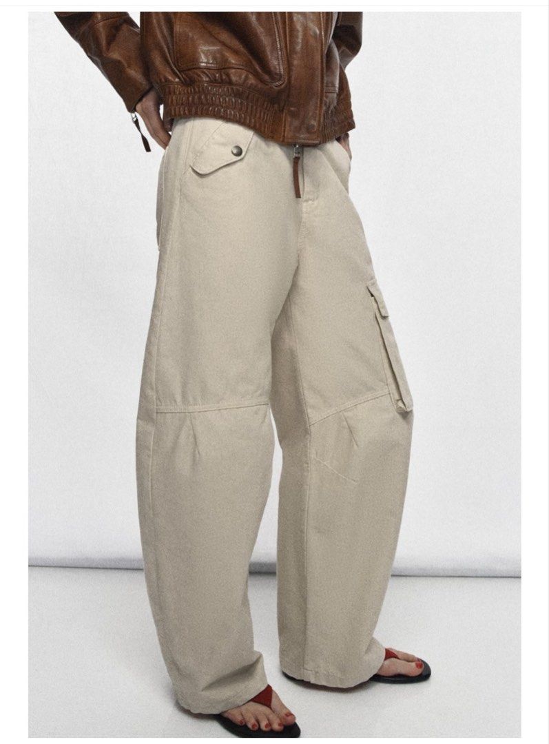 ZARA | Cargo Pants Eur34 (27-28) (Category: Other Bottoms) located in Roxas City. Submitted by elliesuite (Listing ID 1462513939, Image 3). Description: Read: LAST PRICE POSTED ‼️ NO WHEN WORN ‼️ NO MEASUREMENTS Brand New with Tags Size: Eur34 Fits 27-28 waistline Selling low! Retails ₱3595 SF c/o Buyer. (JRS Express ONLY ₱180) No grab/lala (not from the Metro) All sales are final. No REFUND. No return / exchange. .