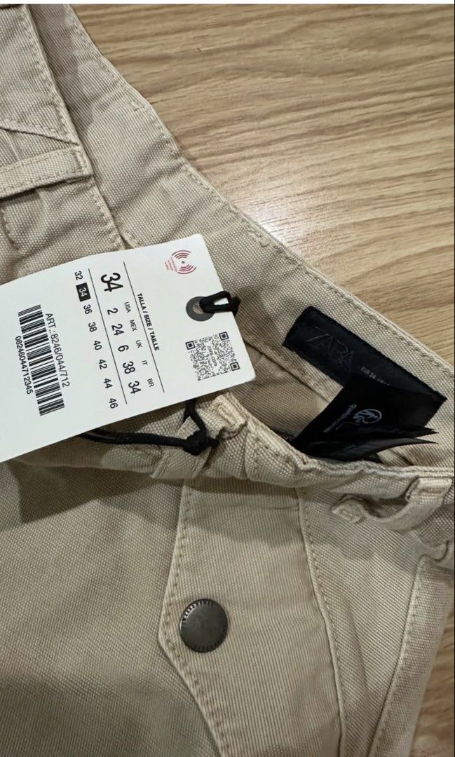 ZARA | Cargo Pants Eur34 (27-28) (Category: Other Bottoms) located in Roxas City. Submitted by elliesuite (Listing ID 1462513939, Image 2). Description: Read: LAST PRICE POSTED ‼️ NO WHEN WORN ‼️ NO MEASUREMENTS Brand New with Tags Size: Eur34 Fits 27-28 waistline Selling low! Retails ₱3595 SF c/o Buyer. (JRS Express ONLY ₱180) No grab/lala (not from the Metro) All sales are final. No REFUND. No return / exchange. .