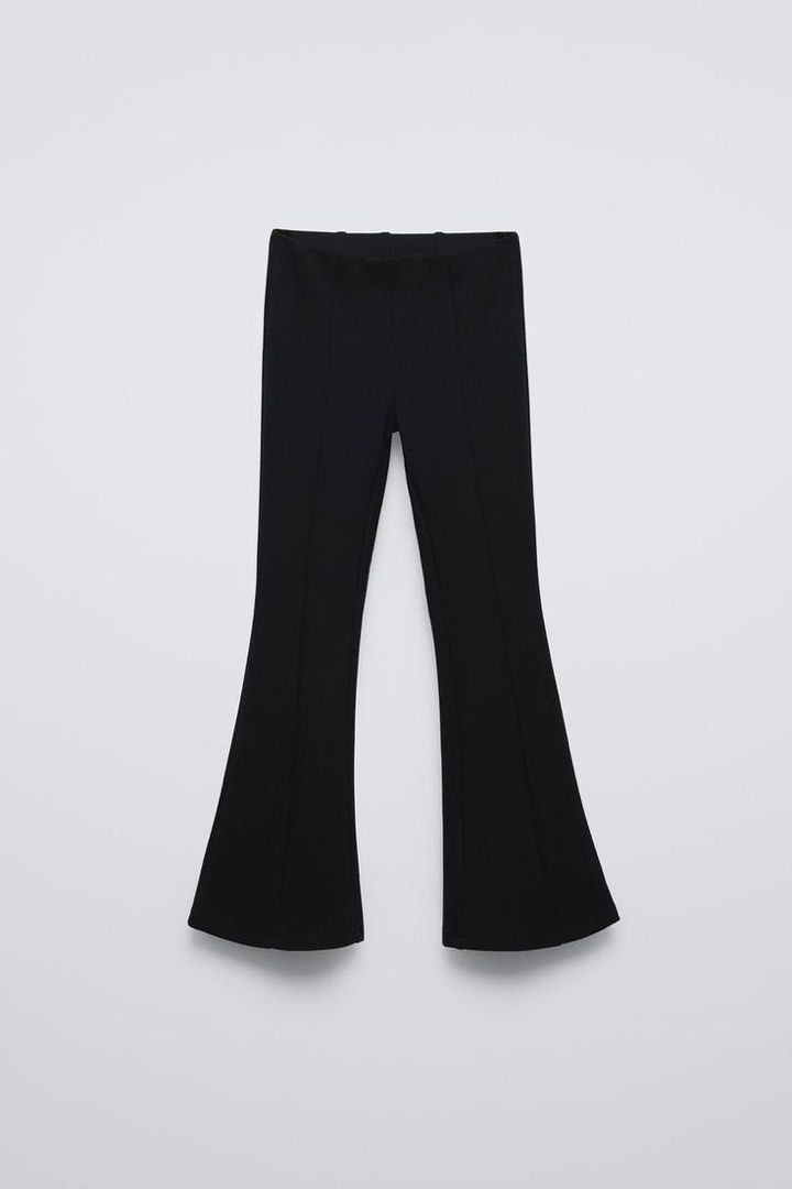 Zara Black Flared Leggings (Category: Other Bottoms) located in Makati City. Submitted by mariamarts (Listing ID 1462651317, Image 1). Description: - Size: 13-14 years / 164 cm .