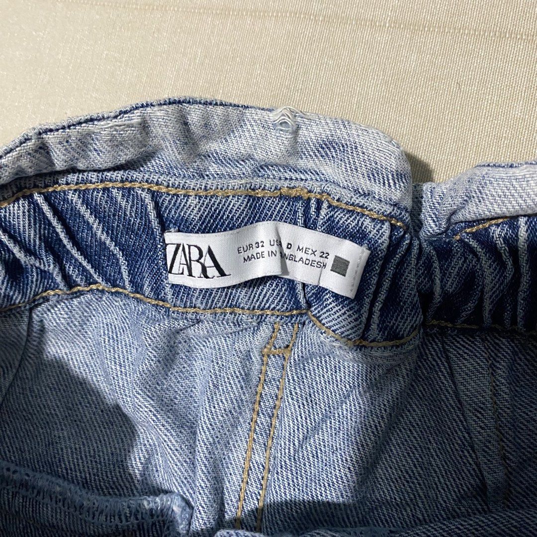 Zara paper bag denim short (Category: Shorts) located in Malaybalay. Submitted by thriftfindsbyshei (Listing ID 1462671438, Image 2). Description: .