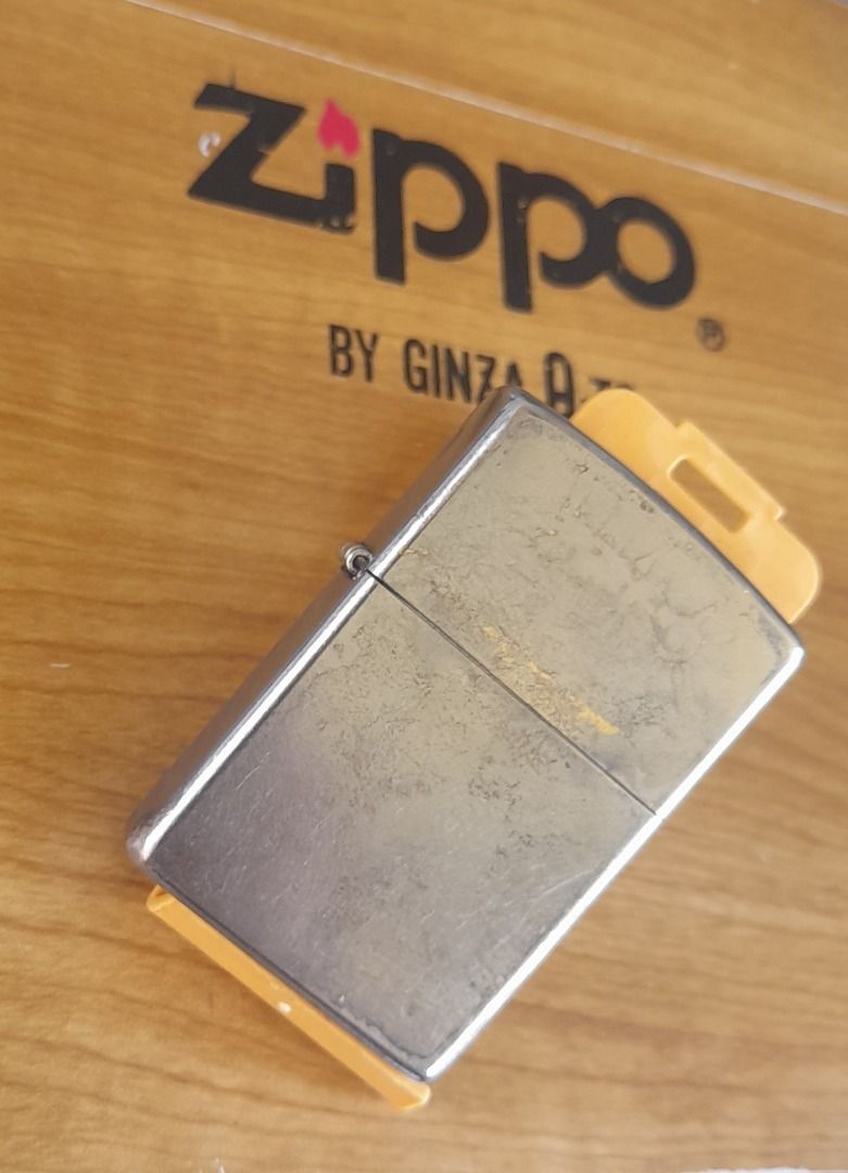 Zippo Street chrome lighter (Category: Vintage Collectibles) located in San Pedro. Submitted by taberna_carpe_diem (Listing ID 1462581837, Image 1). Description: Zippo in Street chrome finish w/ Solid chrome design. W/ matching case & insert date Sep 2022. Issue: w/ visible wear marks. No box, shipping c/o buyer..