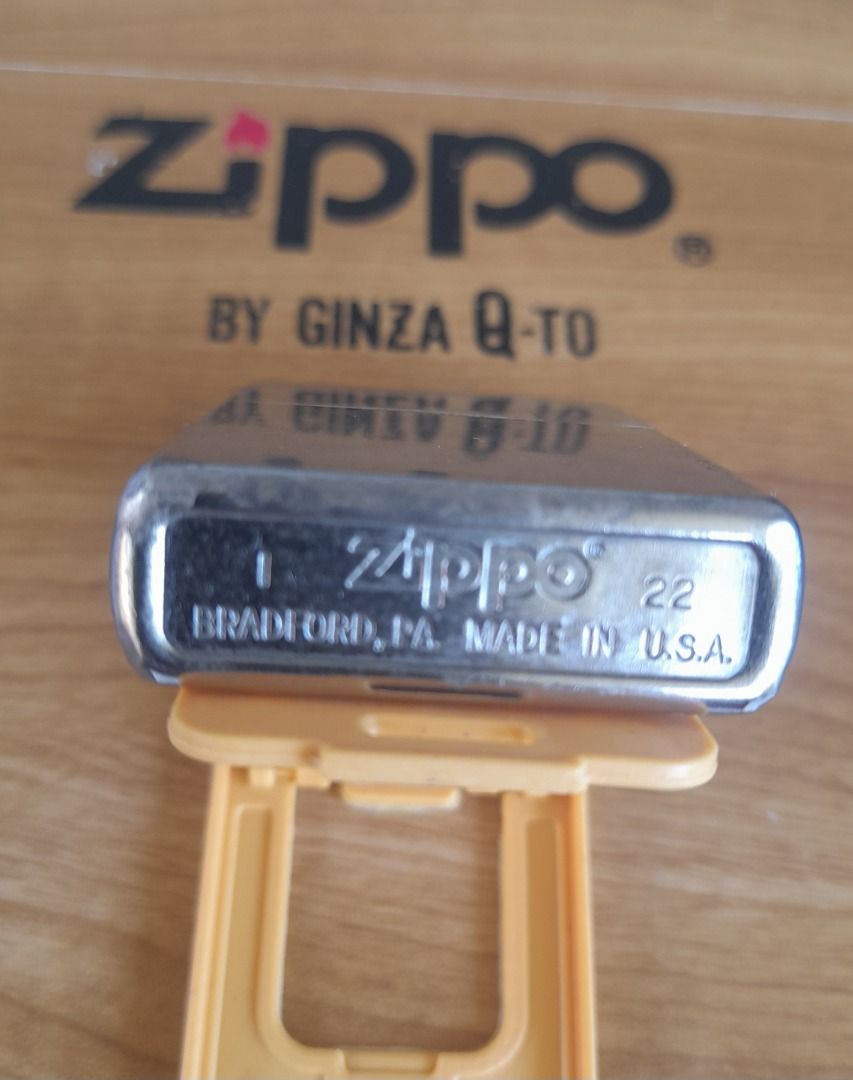 Zippo Street chrome lighter (Category: Vintage Collectibles) located in San Pedro. Submitted by taberna_carpe_diem (Listing ID 1462581837, Image 2). Description: Zippo in Street chrome finish w/ Solid chrome design. W/ matching case & insert date Sep 2022. Issue: w/ visible wear marks. No box, shipping c/o buyer..
