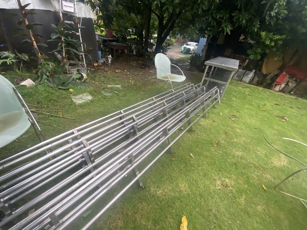 12FT STAINLESS STEEL GUARDRAIL / SAFETY RAILING (Category: Safety Gates, Locks & Protectors) located in Manila. Submitted by joseph.and.rona (Listing ID 1462735205, Image 1). Description: 🔥 12FT STAINLESS STEEL GUARDRAIL / SAFETY RAILING HEAVY DUTY • COMMERCIAL GRADE • SURPLUS STOCK Looking for durable and long-lasting stainless steel railings? Available heavy-duty stainless steel guardrails, ideal for commercial, industrial, and various safety 