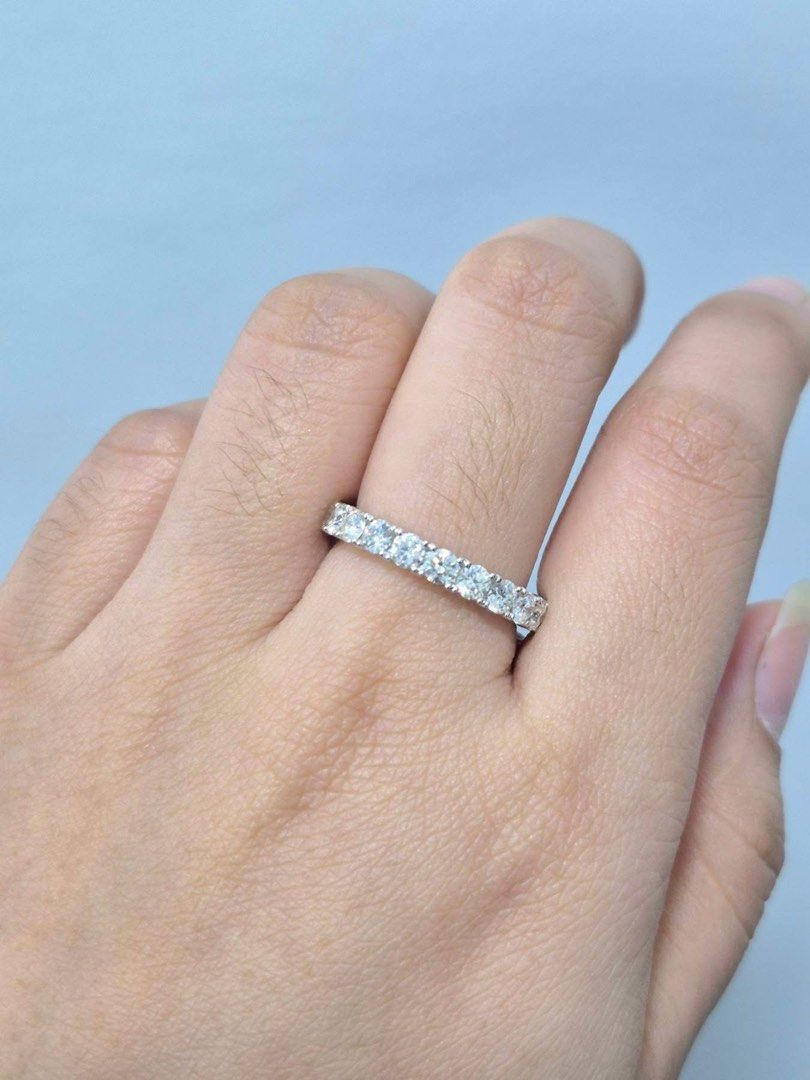 14k Hongkong Setting Natural Diamond Ring (Category: Rings) located in Cabuyao City. Submitted by whatellawore (Listing ID 1462788521, Image 2). Description: 2.65g size 6.5 10 d/c 1.06 ct 11rc - 1.23 ct buyer will shoulder shipping fee.