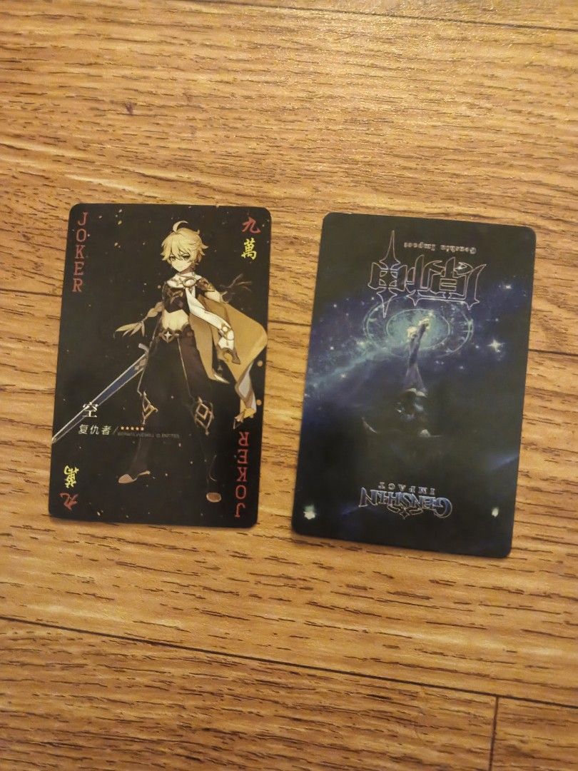 [1 Set] Genshin Impact Custom Poker Deck Playing (Category: Raw Singles) located in Manila. Submitted by kierjustin92895 (Listing ID 1462763597, Image 2). Description: .