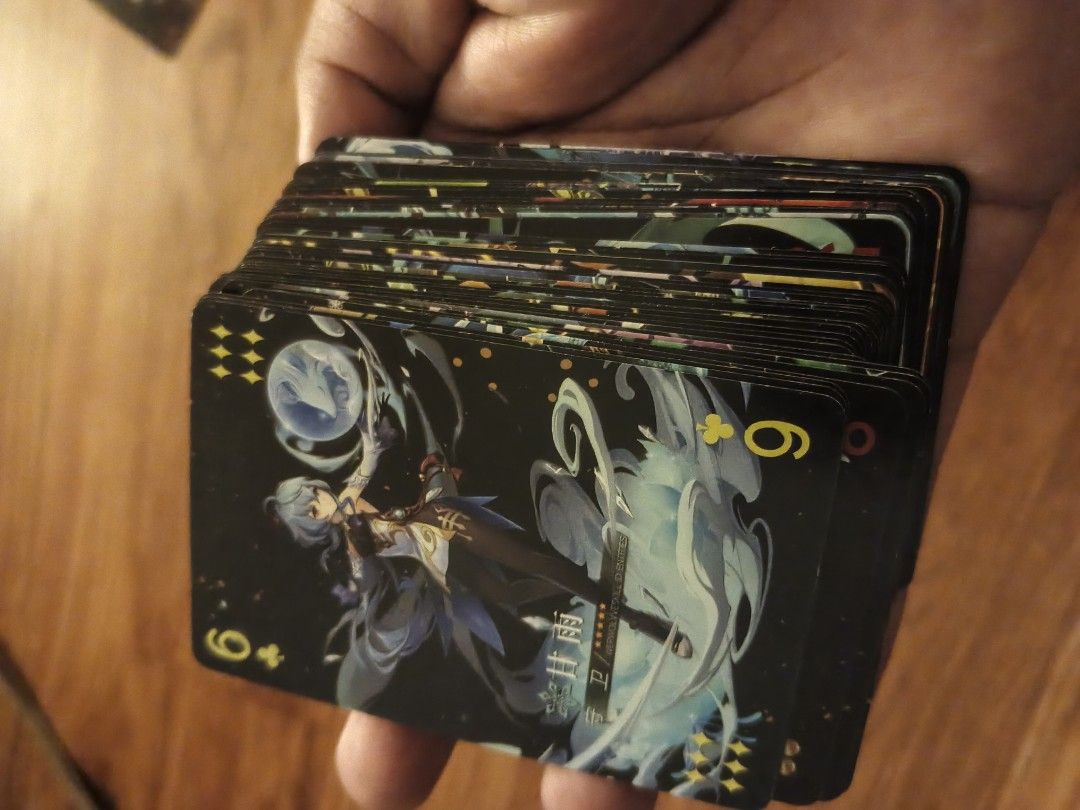 [1 Set] Genshin Impact Custom Poker Deck Playing (Category: Raw Singles) located in Manila. Submitted by kierjustin92895 (Listing ID 1462763597, Image 3). Description: .
