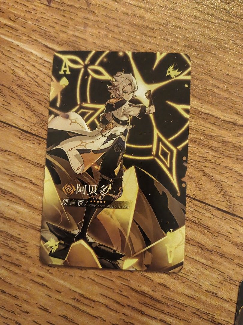 [1 Set] Genshin Impact Custom Poker Deck Playing (Category: Raw Singles) located in Manila. Submitted by kierjustin92895 (Listing ID 1462763597, Image 1). Description: .