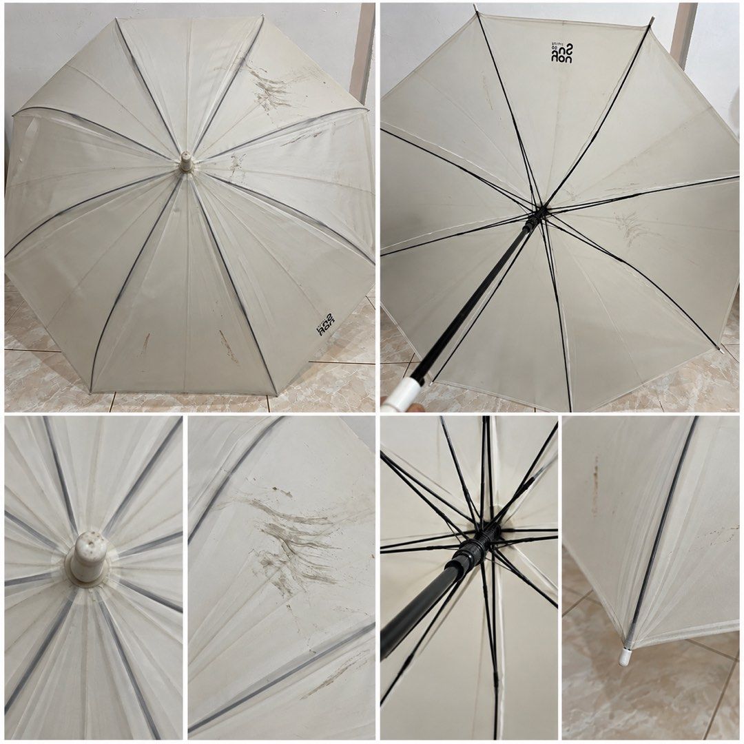 1off-white umbrella (Category: Umbrellas) located in San Fernando. Submitted by dntjapansurpluselyu (Listing ID 1462759239, Image 1). Description: .