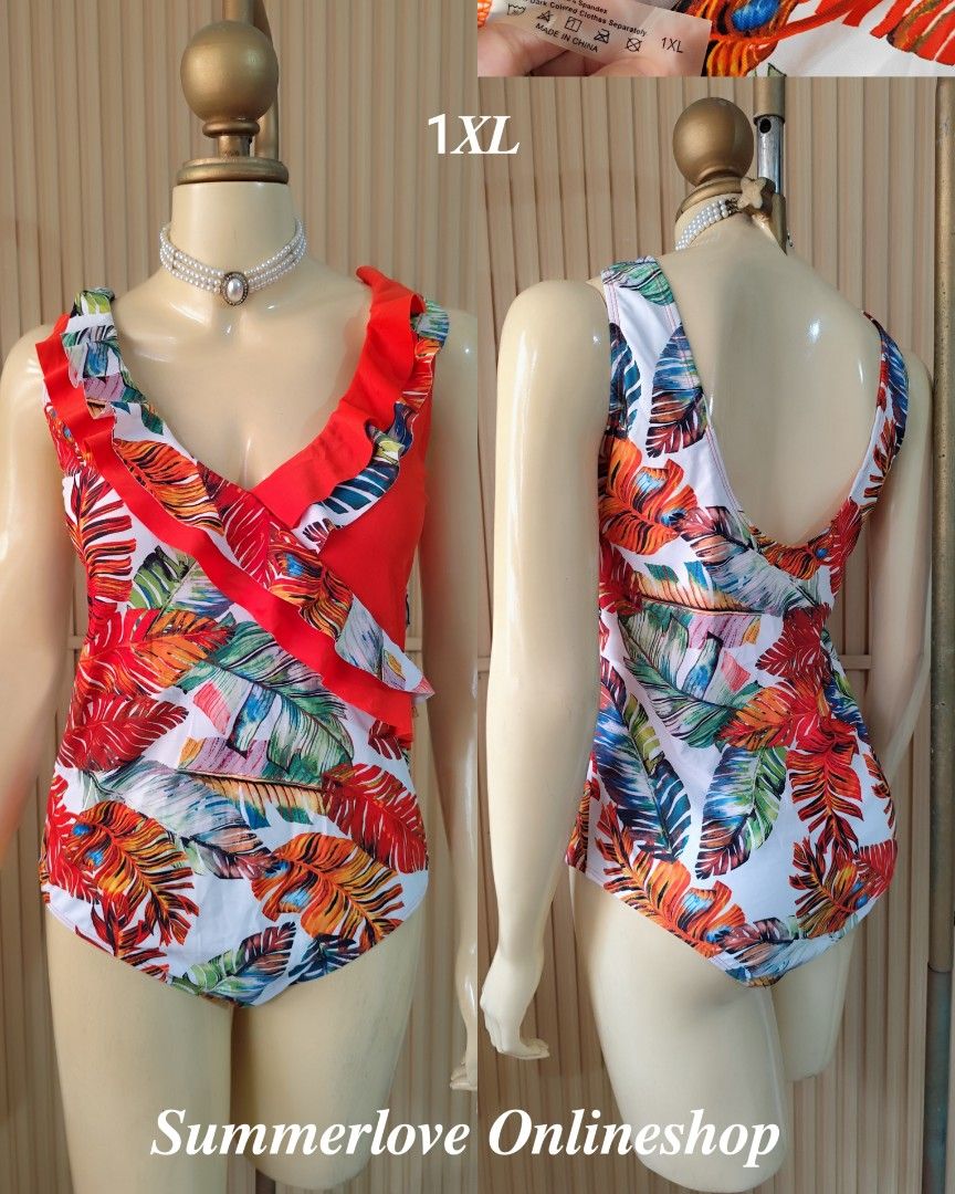 (1XL) Shein Plus Size Swimsuit (Category: Bikinis & Swimsuits) located in Paranaque City. Submitted by tanz2014 (Listing ID 1462707163, Image 1). Description: 🥀𝐏𝐋𝐔𝐒 𝐒𝐈𝐙𝐄 𝐒𝐖𝐈𝐌𝐖𝐄𝐀𝐑🥀 🌻Like New🌻 🌼Brand: SHEIN ➡️No Pads w/ Pad SLot 🌸Size: 1XL 💸Mine: P250 🔺All Items are PRELOVED in good condition. 🔺Please do manage your expectations. 🔺WASH before USE‼️ 🔺BUY at your own RISK‼️ ❌NO RETURN, NO EXCHANGE POLICY❌ 🚫BOGUS BUYER/JOY 
